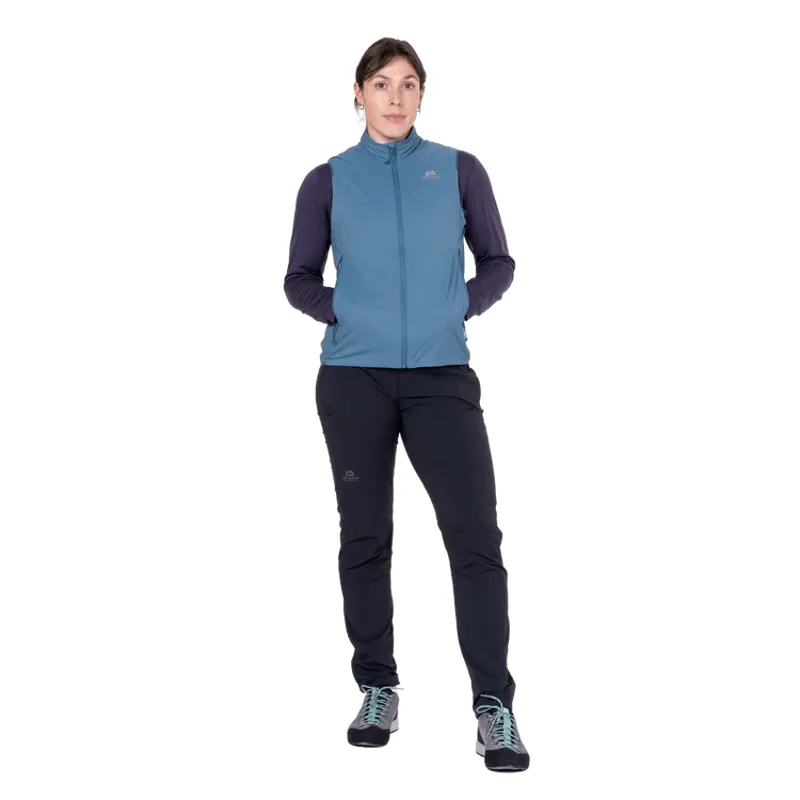 Mountain Equipment Women's Aerotherm Vest - Stellar Blue-1