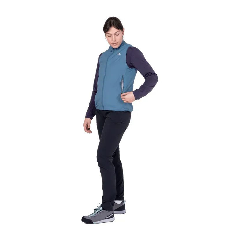 Mountain Equipment Women's Aerotherm Vest - Stellar Blue-2