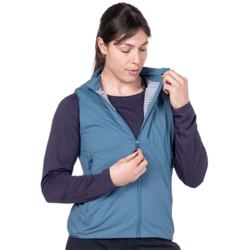 Mountain Equipment Women's Aerotherm Vest - Stellar Blue-3