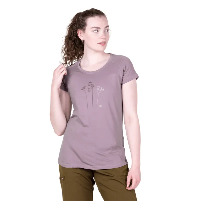 Mountain Equipment Women's Mountain Flower Tee - Allium-2