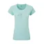 Mountain Equipment Women's Mountain Flower Tee - Aqua