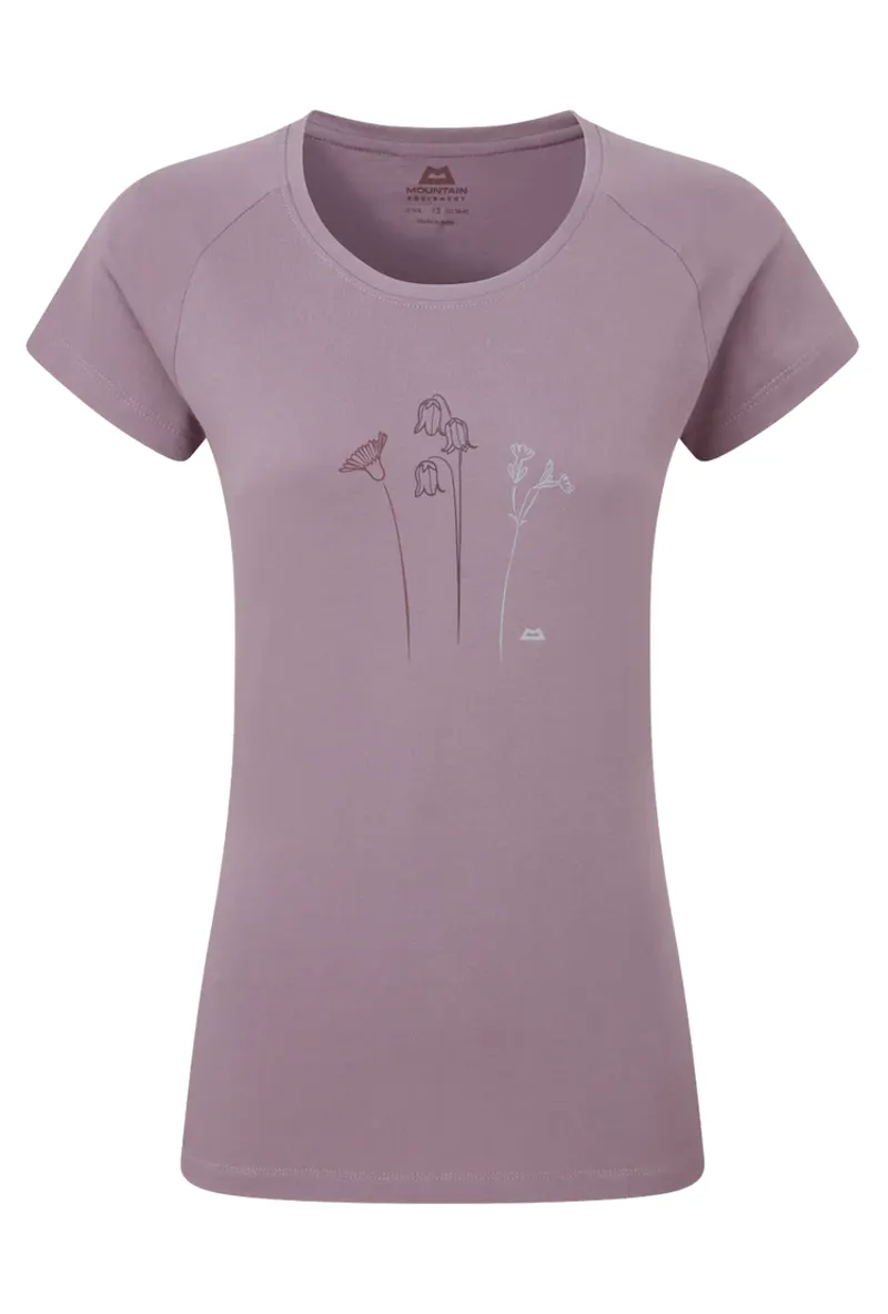 Mountain Equipment Women's Mountain Flower Tee - Allium