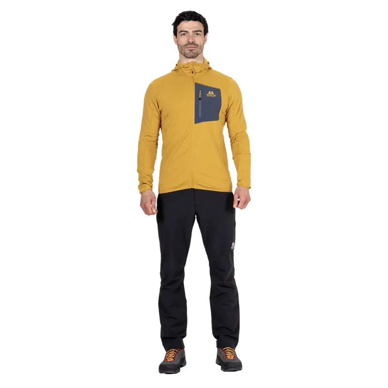 Mountain Equipment Men's Lumiko Hooded Jacket - Mustard/Ombre-4
