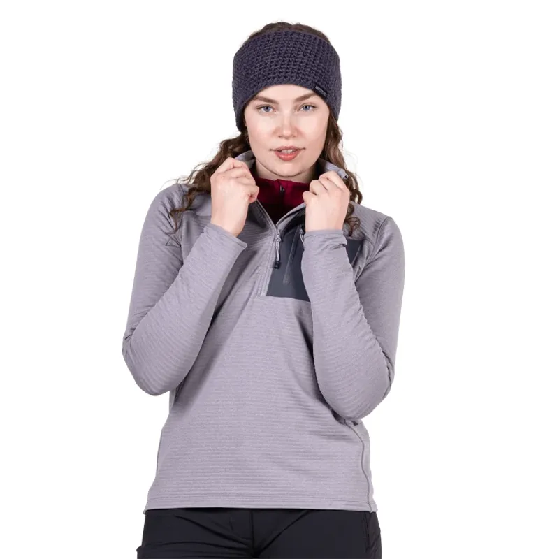 Mountain Equipment Women's Lumiko Zip-T - Allium/Ombre-2