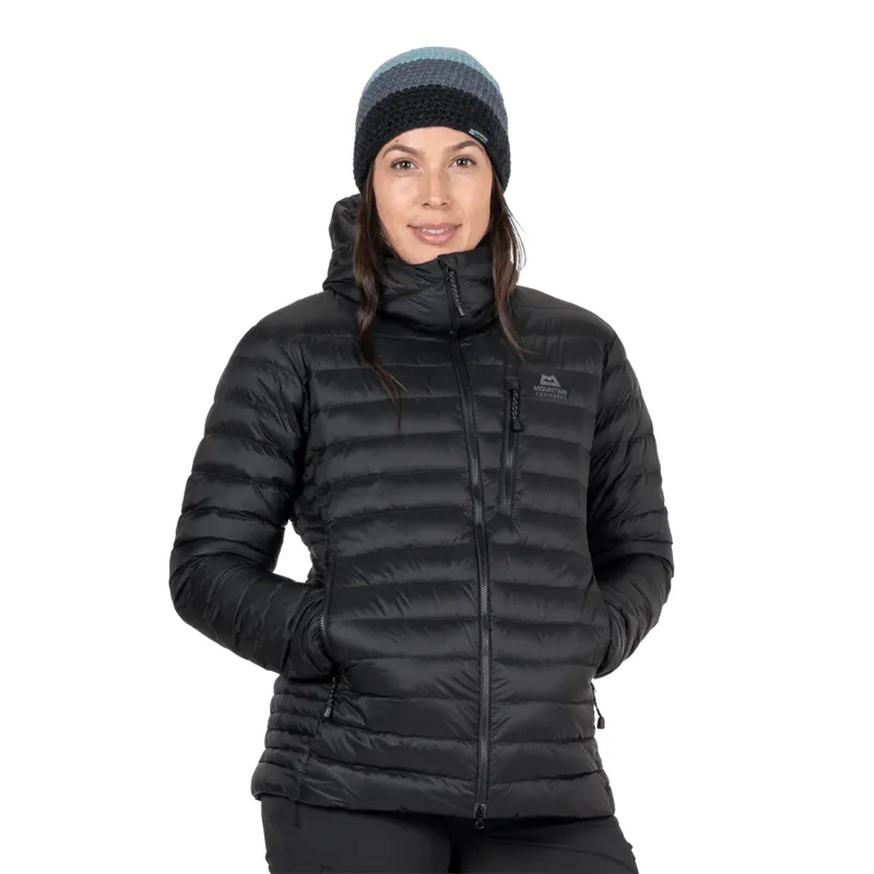 Mountain Equipment Women's Earthrise Hooded Jacket - Black-1