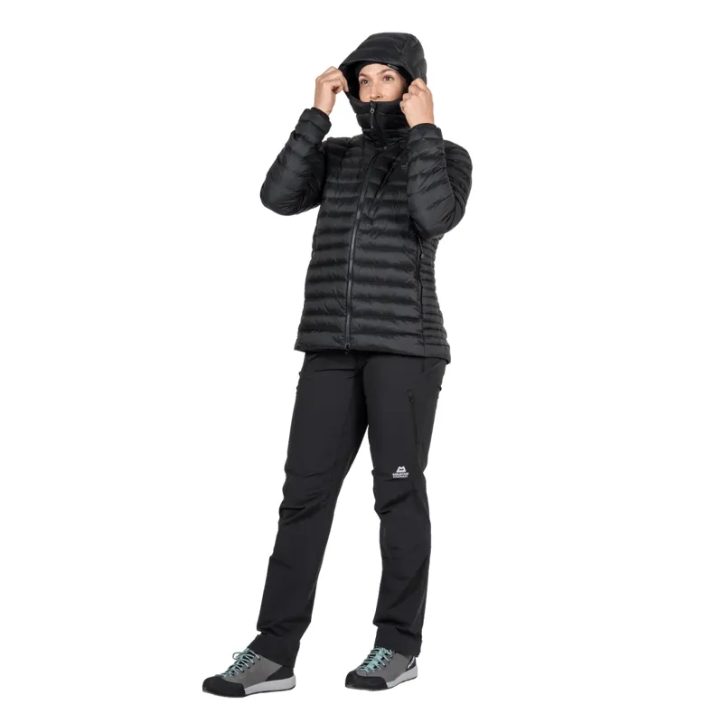 Mountain Equipment Women's Earthrise Hooded Jacket - Black-2