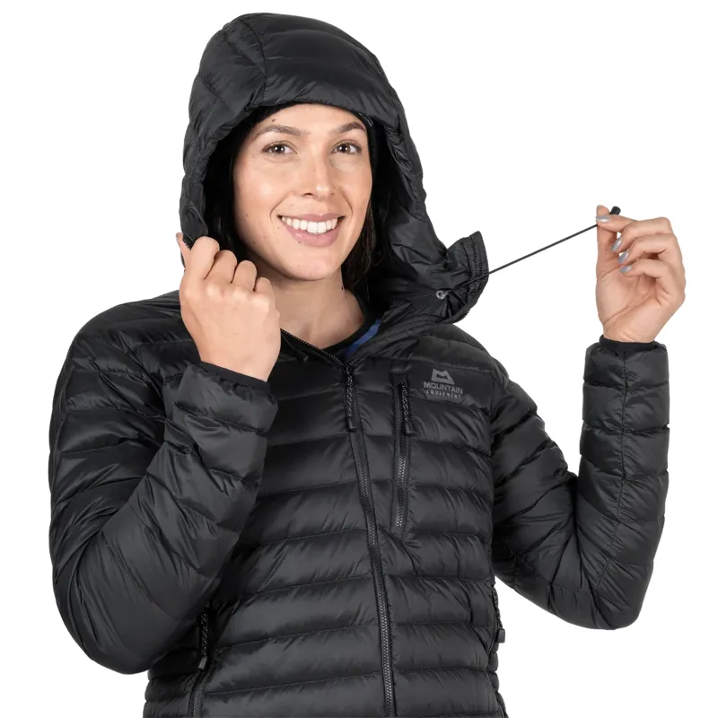 Mountain Equipment Women's Earthrise Hooded Jacket - Black-3