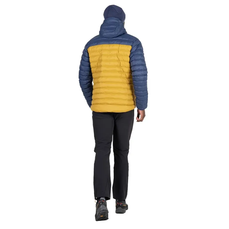 Mountain Equipment Men's Superflux Hooded Jacket - Mustard/Dusk-4