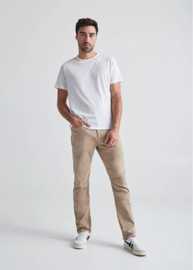 Duer Men's No Sweat Relaxed Taper Desert Khaki