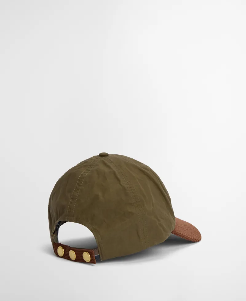 BARBOUR TRANSPORT CAP - dusky green-2