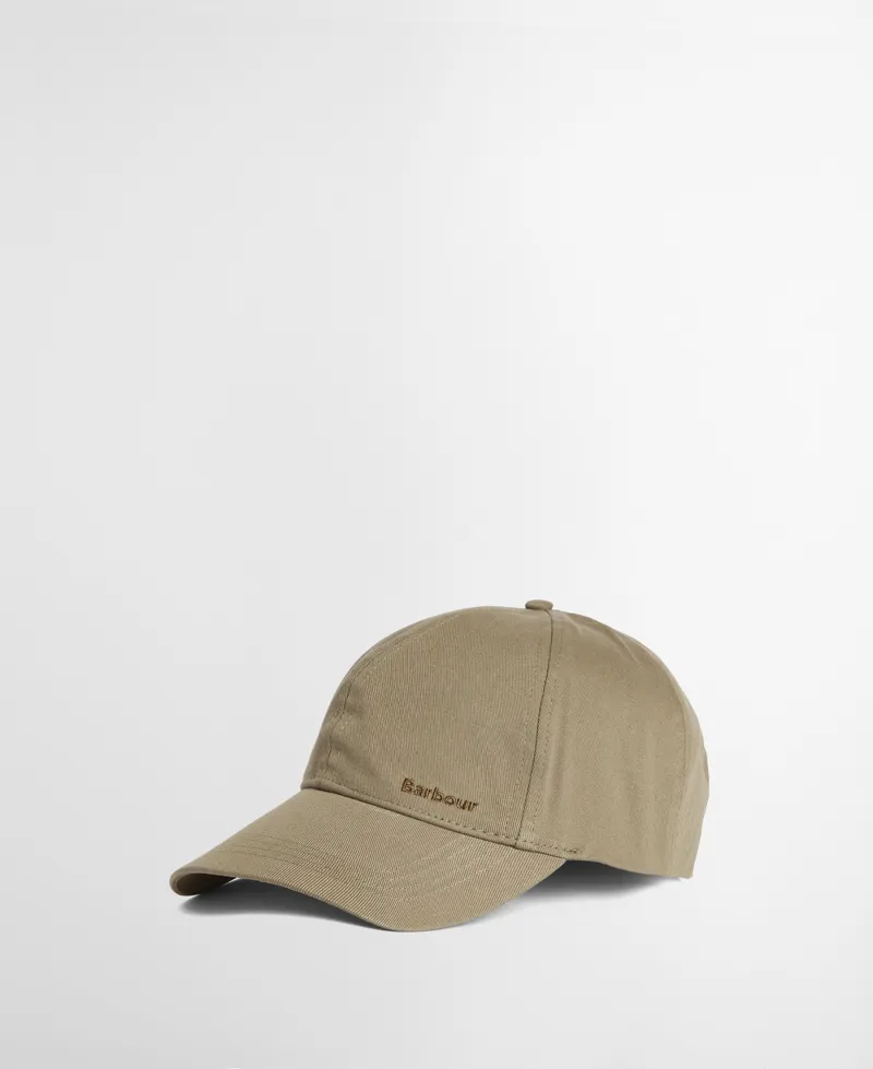 BARBOUR MILBURN CAP -  bleached olive