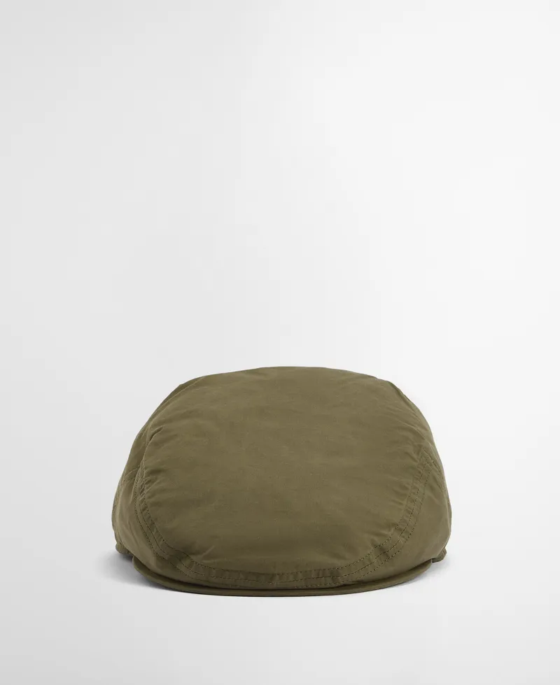 BARBOUR TRANSPORT FLAT CAP - dusky green-1