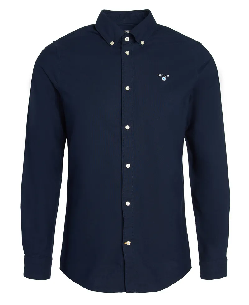 BARBOUR OXTOWN TAILORED SHIRT - navy