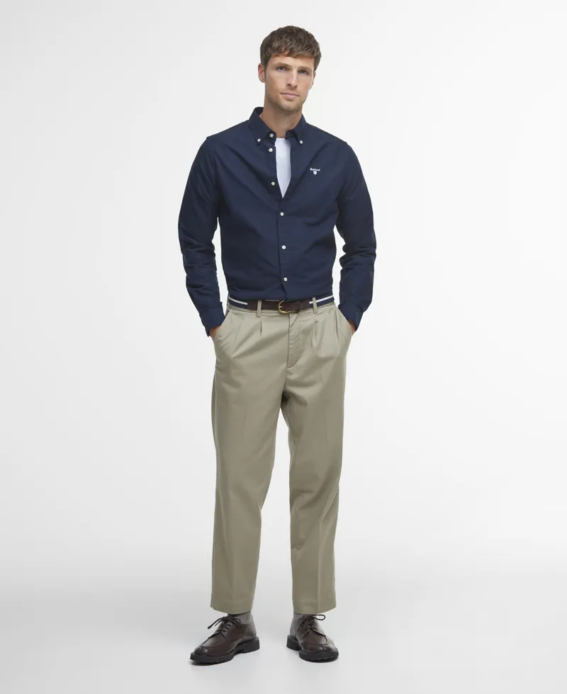 BARBOUR OXTOWN TAILORED SHIRT - navy-1