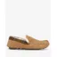 Barbour Monty Moccasin Slipper - Camel Suede