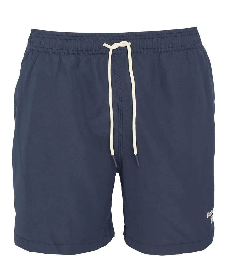 BARBOUR STAPLE LOGO 5in SWIM SHORT - Navy