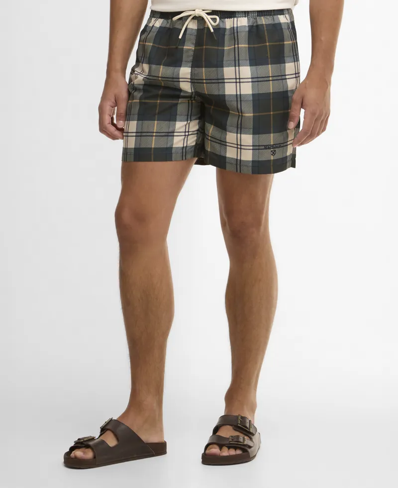Barbour Staple Tartan Swim Short - Ancient Tartan-3