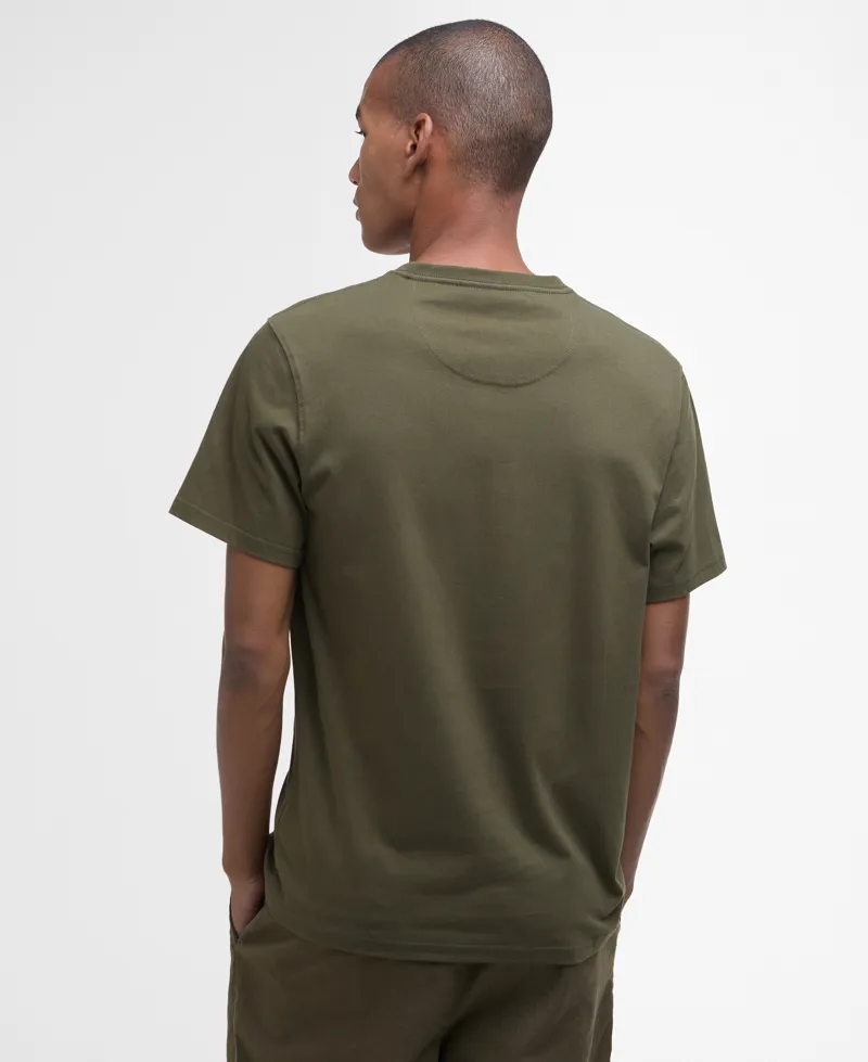 BARBOUR PREPPY T-SHIRT - Light Sage-3