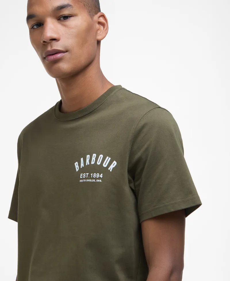 BARBOUR PREPPY T-SHIRT - Light Sage-1