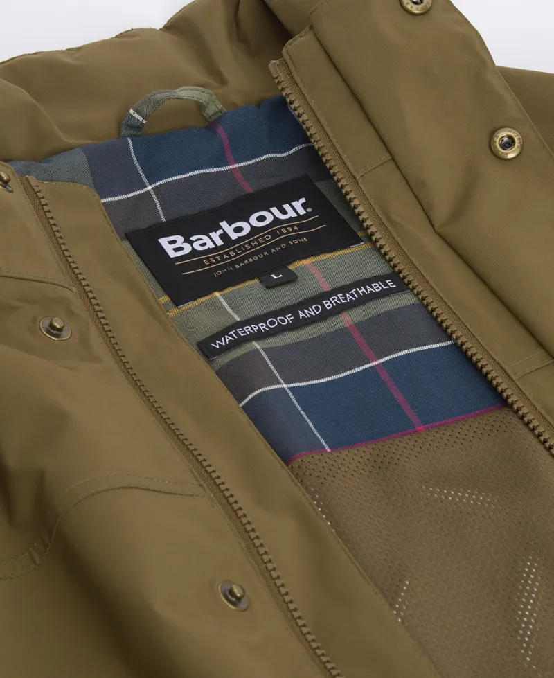 BARBOUR SANDER WATERPROOF JACKET - beech-3