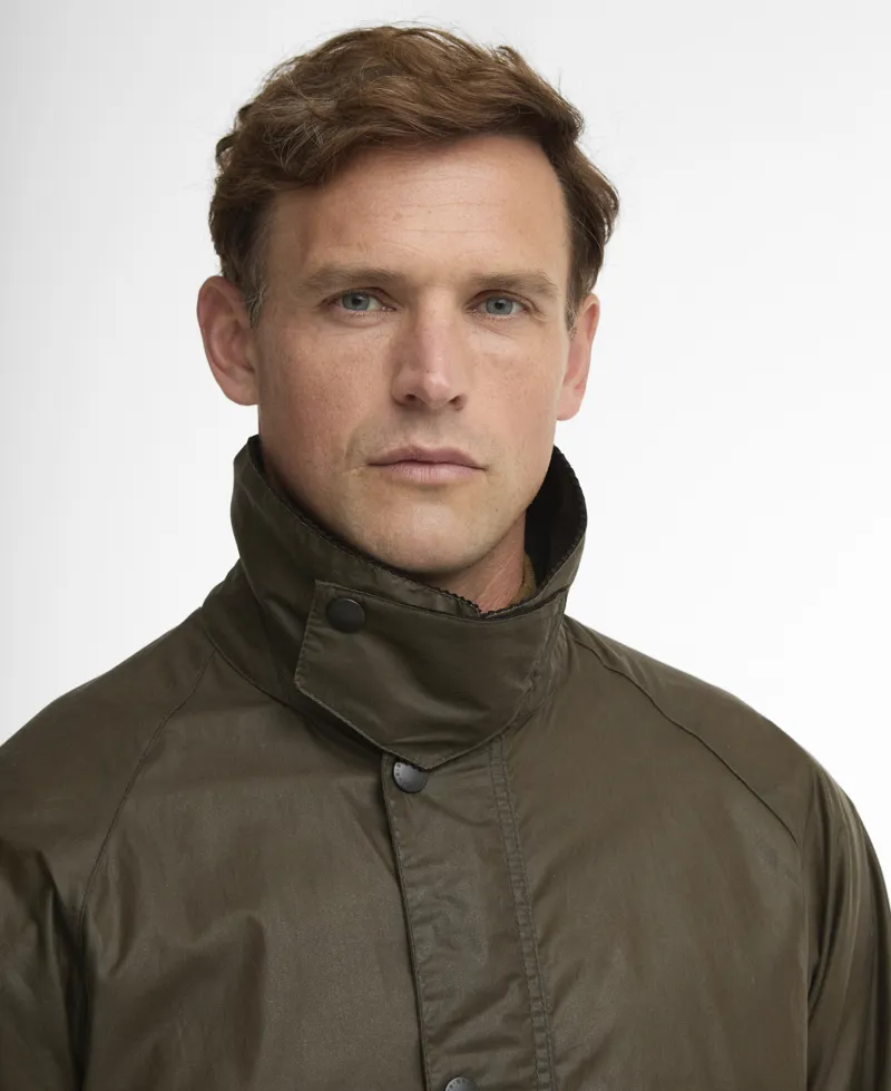 BARBOUR LIGHTWEIGHT STRATFORD WAX JACKET - Beech-1