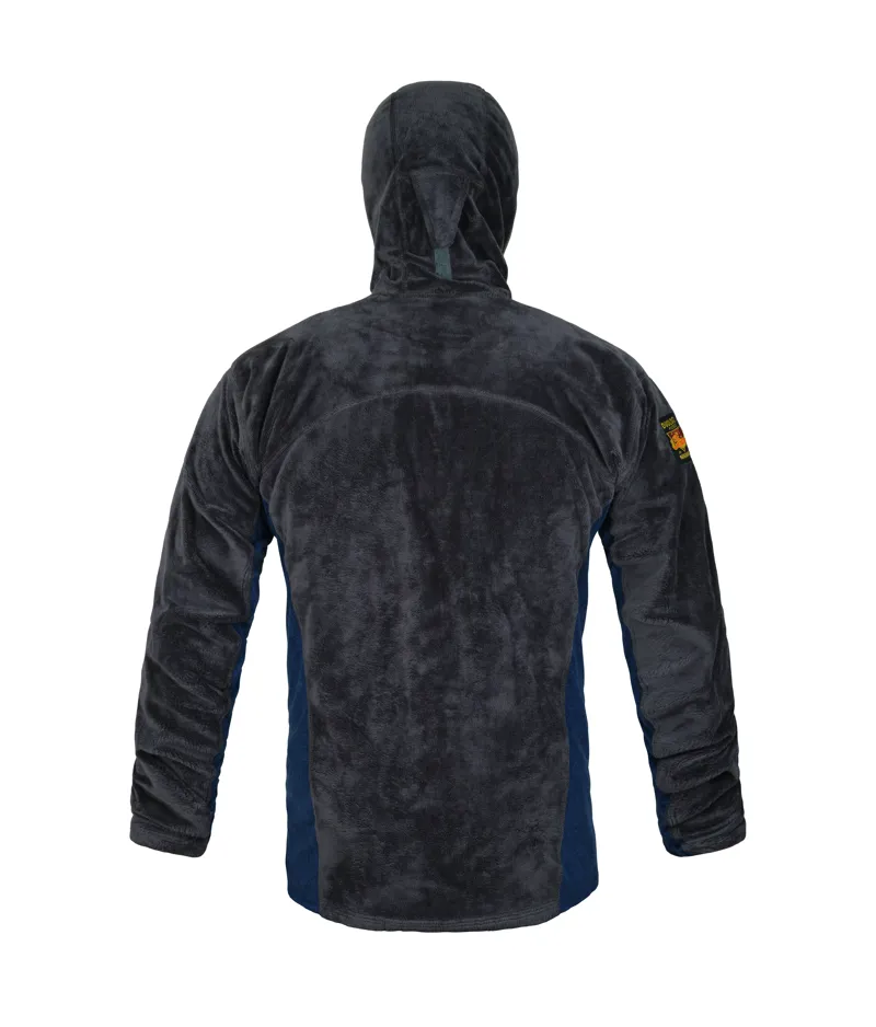 Paramo Men's Enduro Plus Fleece Dark Grey/Cobalt-2