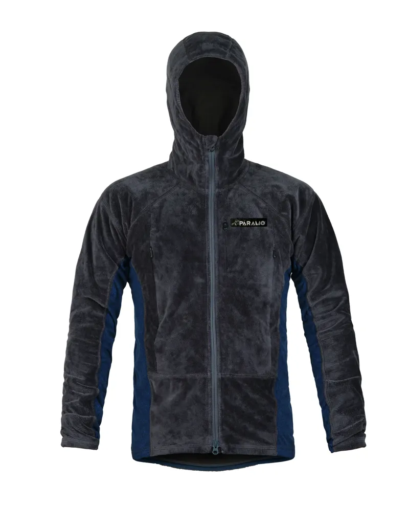 Paramo Men's Enduro Plus Fleece Dark Grey/Cobalt-1