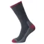 Horizon Merino Hike Sock - Anthracite Marl/Burgundy