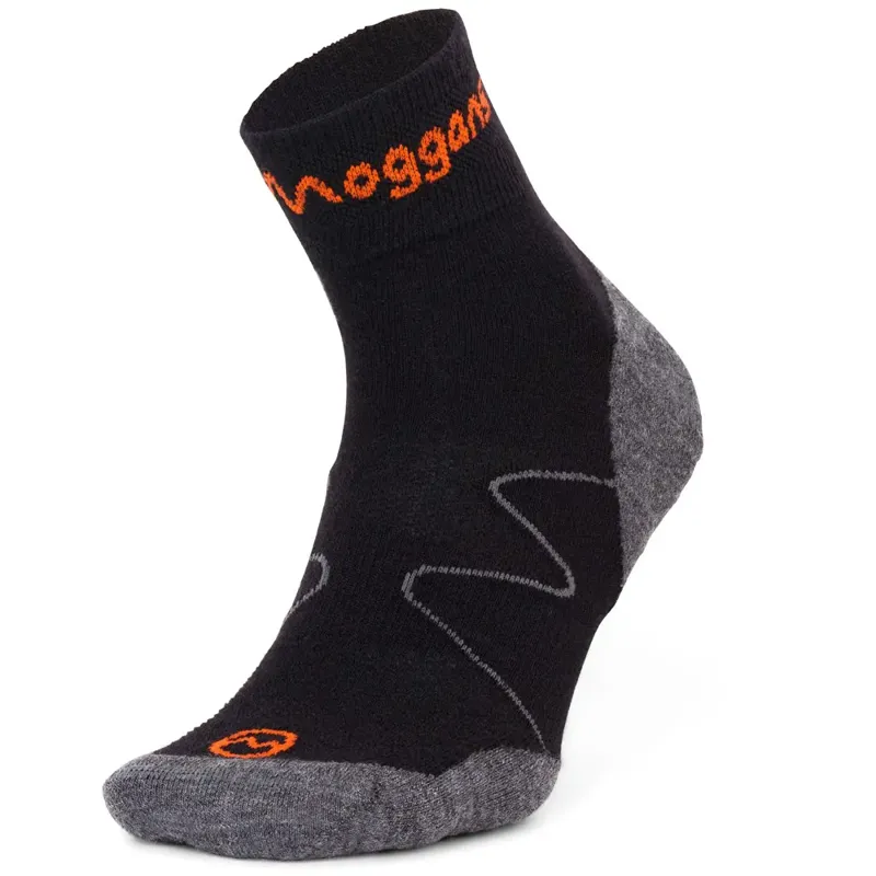 Moggans Lightweight Ankle Socks - Black