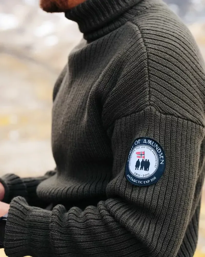 Amundsen Men's Heroes Original Turtle Neck Earth-4