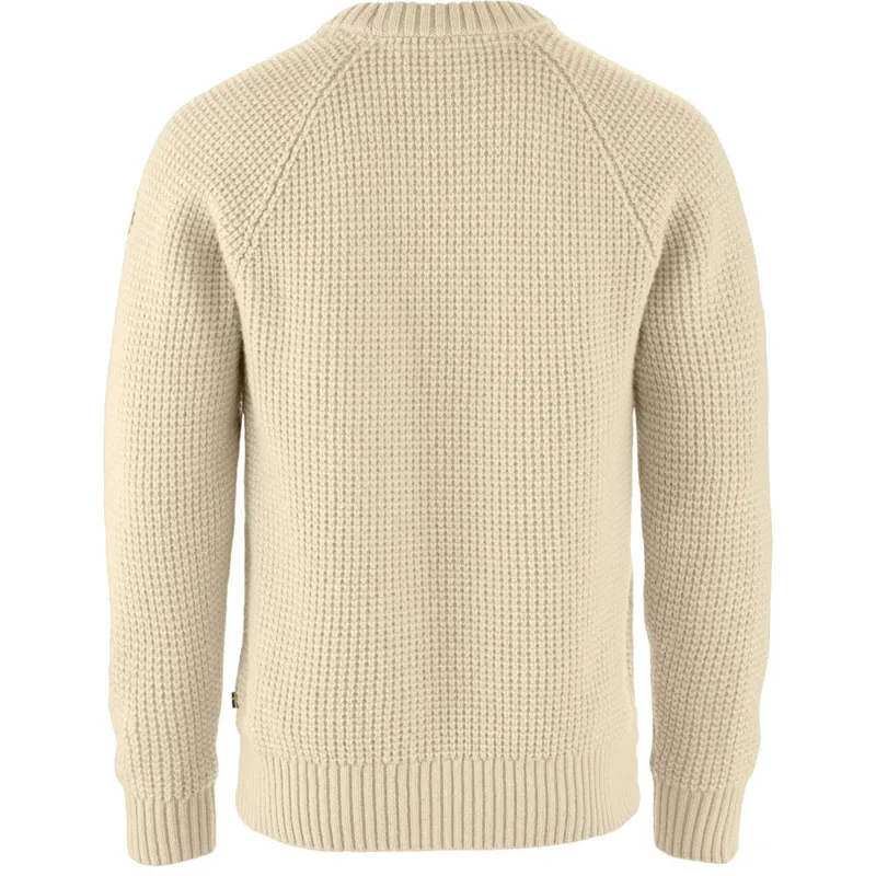 Fjallraven M's Ovik Waffle Knit Light Beige-5