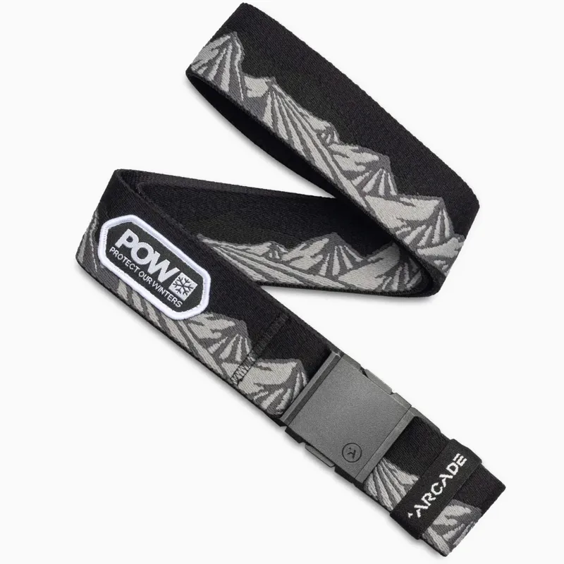Arcade Belts - POW x Joseph Toney Black/Charcoal