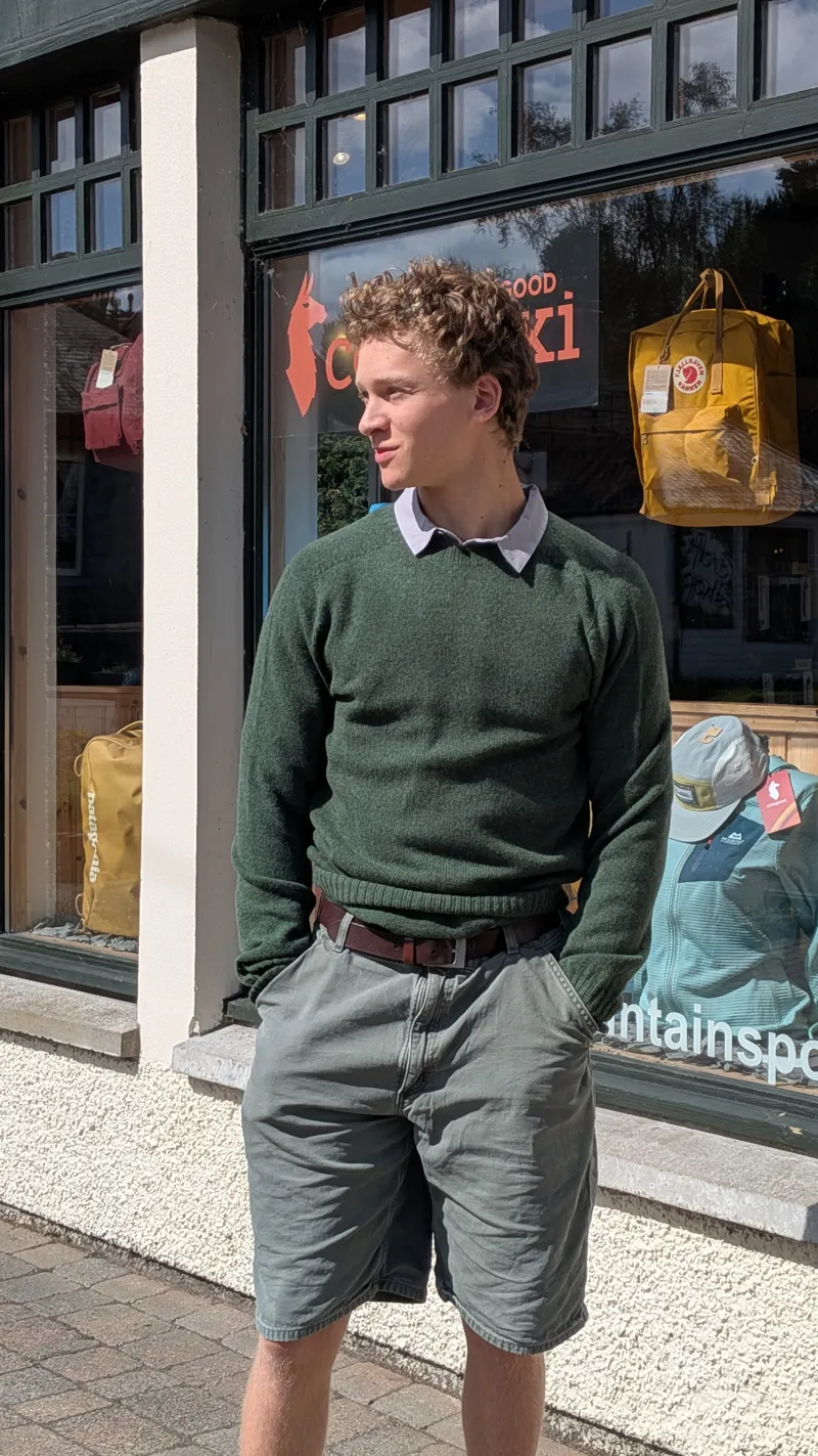 Harley of Scotland Mens Serpentine Jumper