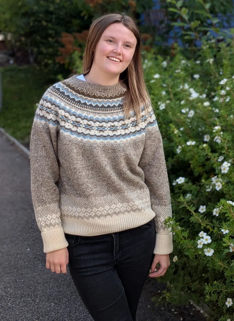 Harley of Scotland Womens Pebble Jumper