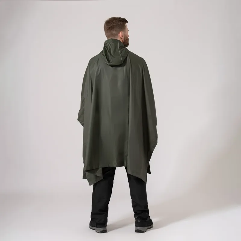 Mac in a Sac Poncho - Khaki-2
