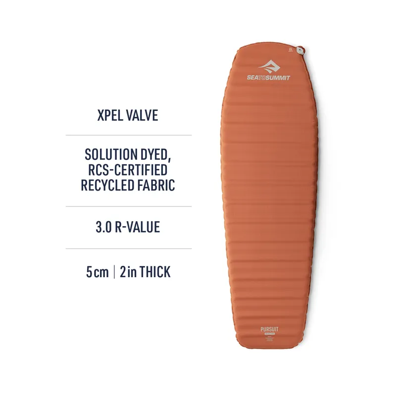 Sea To Summit Pursuit SI Mat - RCS Bombay Brown regular rectangular wide-3