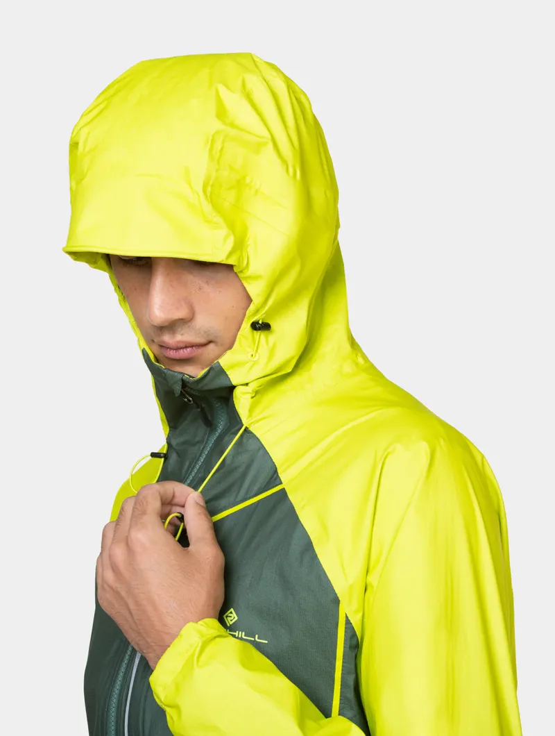 Ronhill M's Tech Fortify Jacket Dark Sage/Acid-6