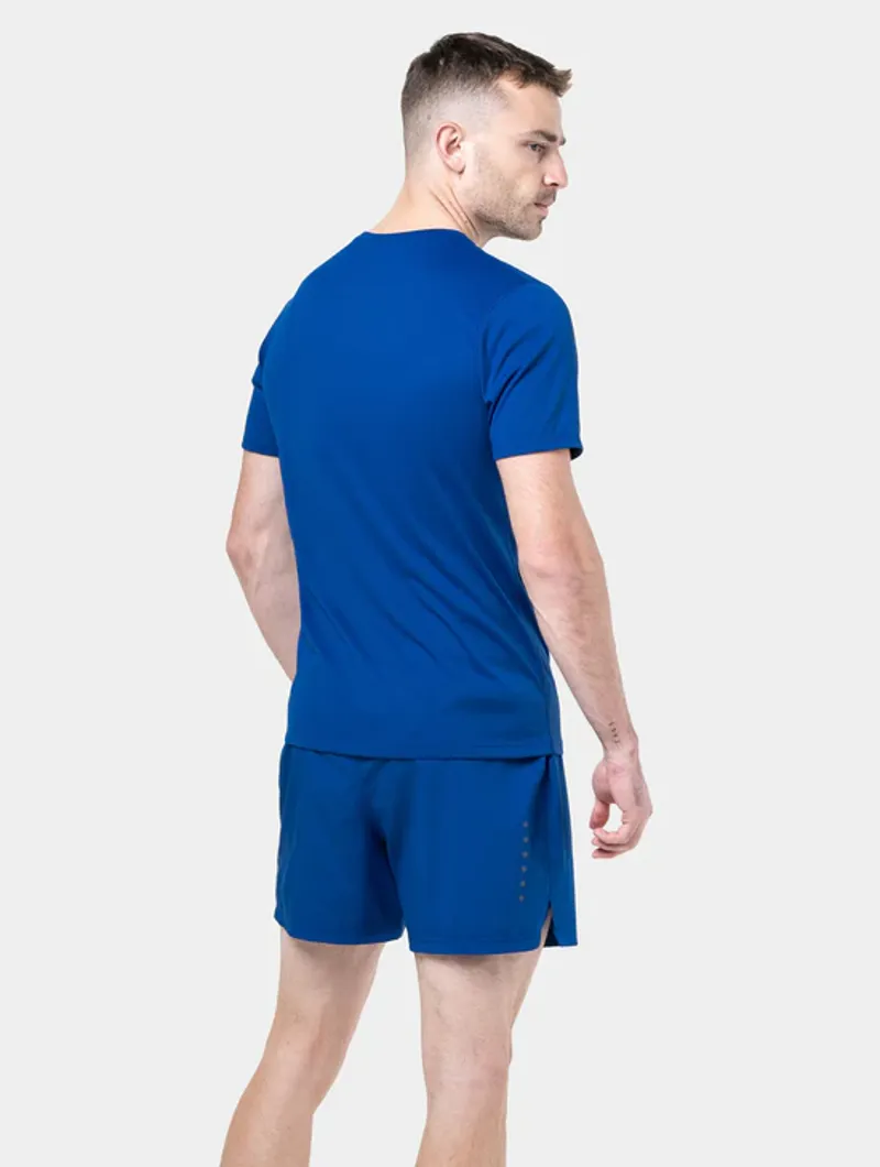 Ronhill Men's Core S/S Tshirt - Dark Cobalt/Bright White-3