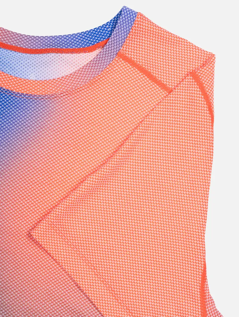 Ronhill M's Tech Golden Hour S/S Tee Dark Cobalt Merge-6