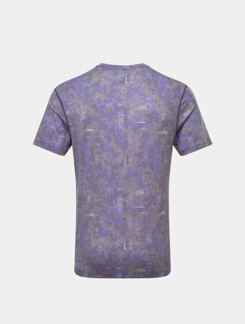 Ronhill M's Tech Golden Hour Tee Ocean Pixel-3
