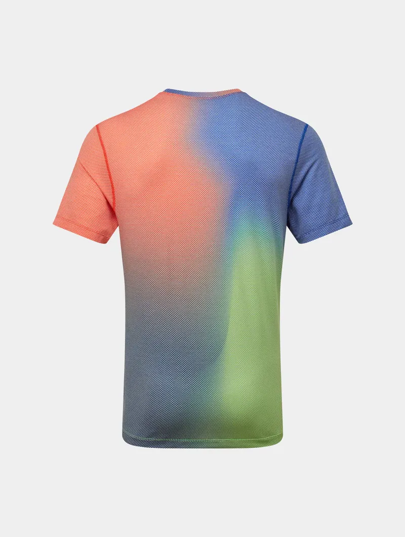 Ronhill M's Tech Golden Hour S/S Tee Dark Cobalt Merge-4