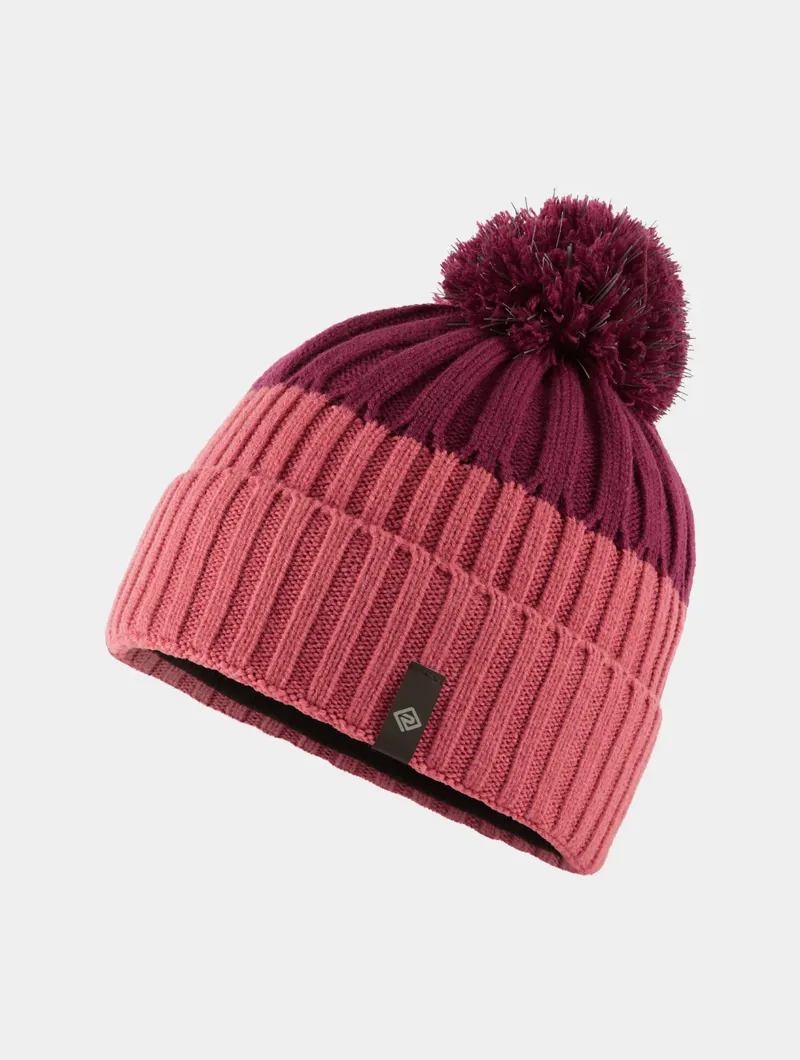 Ronhill Bobble Hat Salsa/Blackcurrant-2