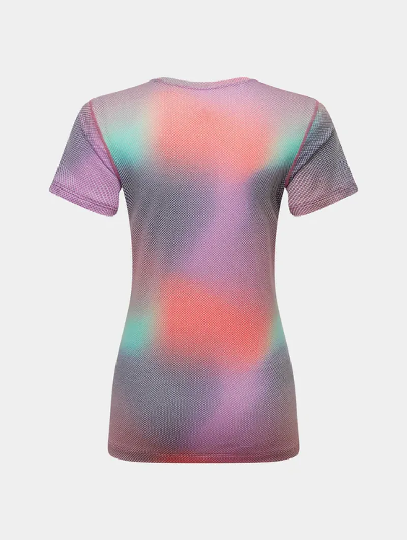Ronhill W's Tech Golden Hour S/S Tee Multi Glow-2