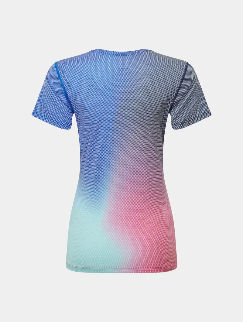Ronhill W's Tech Golden Hour S/S Tee Exuberance Merge-3