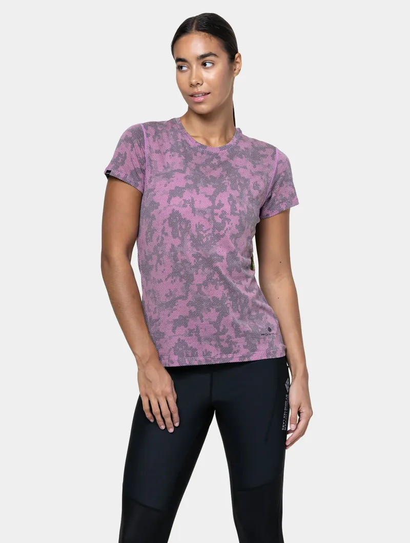 W's Tech Golden Hour S/S Tee Iris Pixel