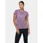 Ronhill Women's Tech Golden Hour S/S Tee Iris Pixel