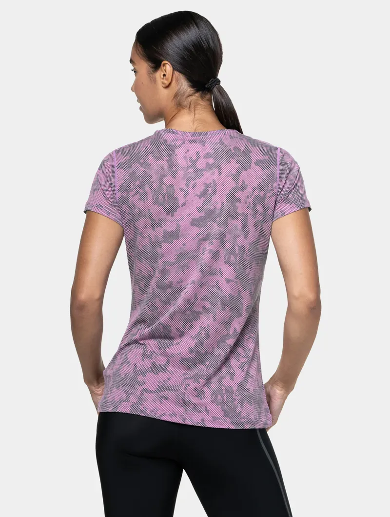 W's Tech Golden Hour S/S Tee Iris Pixel-2