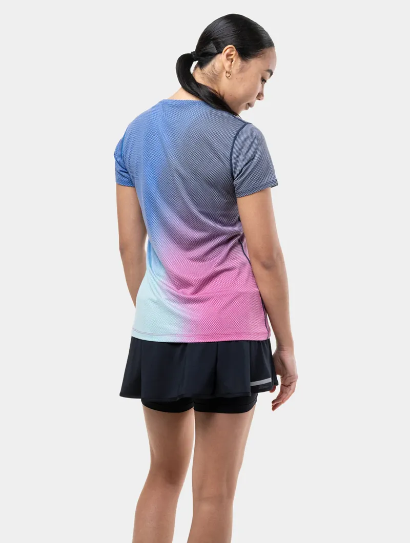 Ronhill W's Tech Golden Hour S/S Tee Exuberance Merge-1