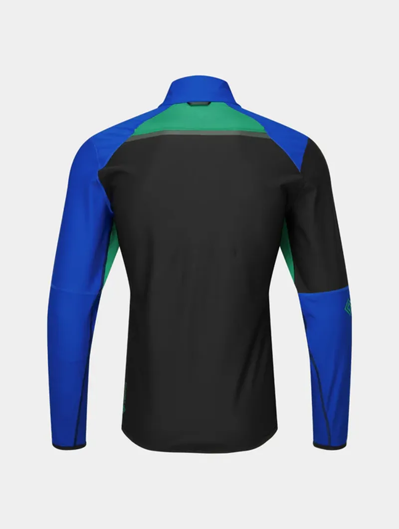 Ronhill Men's Tech Gore-Tex Windstopper Jacket Black/Cobalt-1