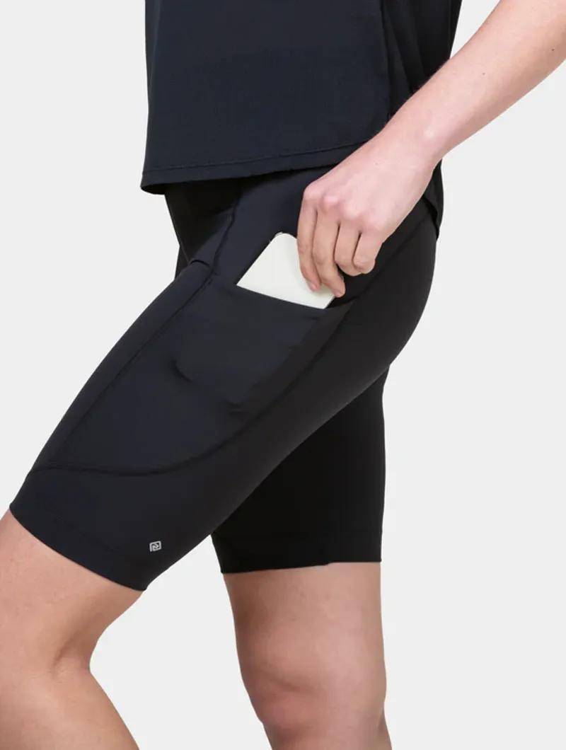 Ronhill Women's Tech Stretch Short All Black-2